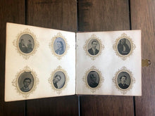 Load image into Gallery viewer, Miniature Antique 19th Century Tintype Album & 96 Original Photos / 1860s 1870s