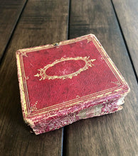 Load image into Gallery viewer, Miniature Antique 19th Century Tintype Album & 96 Original Photos / 1860s 1870s