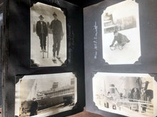 Load image into Gallery viewer, 3 quality antique or vintage snapshot albums with 451 photos & postcards