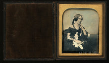 Load image into Gallery viewer, Lot of 3 Tinted Daguerreotypes Photos - Antique 1/6 Plates, Color 1800s