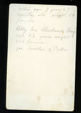 Load image into Gallery viewer, outdoor ID'd stockton california boy riding horse + note! 1800s cabinet photo