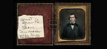 Load image into Gallery viewer, 1/6 Daguerreotype Elias Stone - Identified Photographer Gibbs Lynchburg Virginia