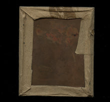 Load image into Gallery viewer, rare 1/6 daguerreotype man wearing GOLD EARRINGS whaling ship captain or sailor