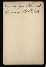 Load image into Gallery viewer, VERY RARE African American Cowboy - Signed" Reuben the Guide" - San Diego California Tijuana Mexico