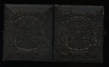 Load image into Gallery viewer, Troy New York Beauty Holding Open Book - Great Painted Backdrop! 1860s