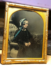 Load image into Gallery viewer, Tinted 1850s Ambrotype by Robert Armstrong Edinburgh Scotland Photographer