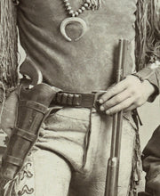 Load image into Gallery viewer, Rare GEORGE WITTICK Antique Arizona Armed Indian Scouts Cowboys 1800s Photo Gun