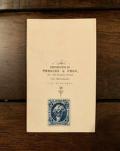 Load image into Gallery viewer, Rare Brady Abraham LINCOLN INKWELL CDV PHOTO + Civil War Tax Stamp & SF Imprint!