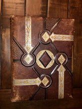 Load image into Gallery viewer, Antique leather album Nice Cabinet Cards CDV civil war tax stamps