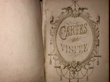 Load image into Gallery viewer, Antique leather 1860s album with old 1800s photos, Civil War tax stamps