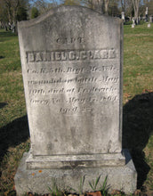 Load image into Gallery viewer, Rare CDV Photo Civil War Soldier Captain Daniel Clark 5th Maine - KIA In Virginia