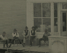 Load image into Gallery viewer, Rare Antique Street / Storefront Tintype Men in Front of "FAIRBANKS" Building