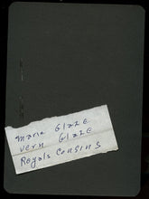 Load image into Gallery viewer, Glaze Siblings Holding Their Pet CAT & DOG on Leash - Bay City Oregon 1900s