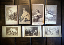 Load image into Gallery viewer, Lot Antique 1860s Album Art CDV George Washington Cats Civil War Solider Imprint