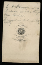 Load image into Gallery viewer, Western History Photo Edwin Perrin & Pueblo Indian w Guns New Mexico 1860s