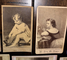 Load image into Gallery viewer, Lot Antique 1860s Album Art CDV George Washington Cats Civil War Solider Imprint