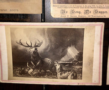 Load image into Gallery viewer, Lot Antique 1860s Album Art CDV George Washington Cats Civil War Solider Imprint