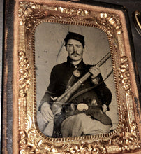 Load image into Gallery viewer, Rare Lot Armed ID'd Civil War Soldier Alexander Rayn Indiana Infantry - 1860s