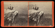 Load image into Gallery viewer, Stereoview, J.B. Linn Group incl African American on Lookout Mountain Tennessee