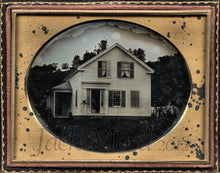 Load image into Gallery viewer, Rare and Beautiful 1850s Daguerreotype Haydenville Massachusetts House - Still Stands!