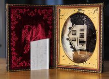 Load image into Gallery viewer, Rare and Beautiful 1850s Daguerreotype Haydenville Massachusetts House - Still Stands!