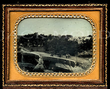Load image into Gallery viewer, Two Daguerreotypes 1/4 Plate 1850s Outdoor Rare