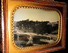 Load image into Gallery viewer, Two Daguerreotypes 1/4 Plate 1850s Outdoor Rare