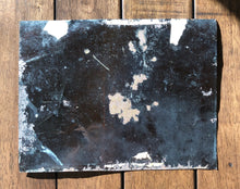 Load image into Gallery viewer, Large Full Plate Outdoor Tintype People in Front of their House, Lightning Rod