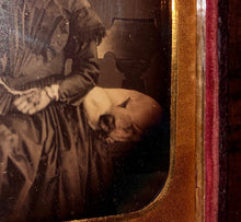 Load image into Gallery viewer, 1/6 Daguerreotype “Illegitimate Son”, Mother & Sleeping Dog