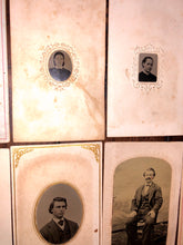 Load image into Gallery viewer, Lot of Civil War Era & 1870s Tintypes