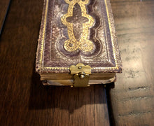 Load image into Gallery viewer, Miniature 1860s Photo Album with Tintypes