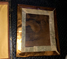 Load image into Gallery viewer, 1/6 daguerreotype handsome cigar smoking man Stovepipe hat & goatee beard