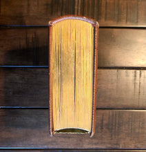 Load image into Gallery viewer, beautiful empty 1860s leather photo album - excellent antique condition!