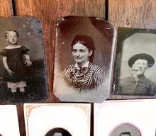 Load image into Gallery viewer, Large Lot of Tintypes Mostly 1860s and 1870s