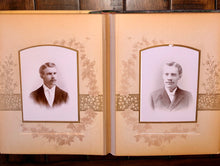 Load image into Gallery viewer, Celluloid Photo Album Cabinet Cards Tintypes Chicago Denver Bicycle Riders, More