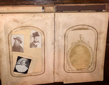 Load image into Gallery viewer, Dominy Family Photo Album, Tintypes & CDVs