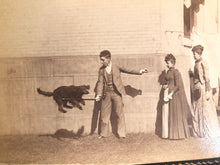 Load image into Gallery viewer, ID’d People with Jumping Cocker Spaniel Dog - Neat Trick!