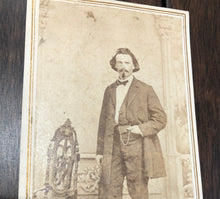 Load image into Gallery viewer, 1860s CDV Photo of St. Louis Missouri Photographer Julius Gross