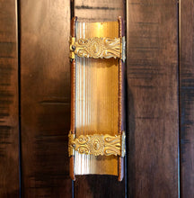 Load image into Gallery viewer, beautiful empty 1860s leather photo album - excellent antique condition!