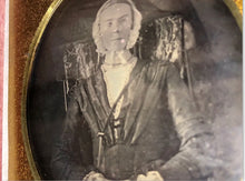 Load image into Gallery viewer, Daguerreotype Photo Possible Sick Premortem Creepy eyes Antique Unusual 1800s