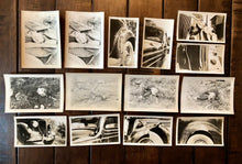 Load image into Gallery viewer, Lot of Vintage Car Accident Photos - Two dead men 1939 Sad & Macabre!