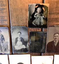 Load image into Gallery viewer, Large Lot of Tintypes Mostly 1860s and 1870s