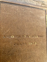 Load image into Gallery viewer, Very Nice Leather Album Customized for Andover Theological Seminary 1863