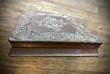 Load image into Gallery viewer, 1/4 Ambrotype in Union Case Family on Porch of House with Dog / 1850s Photo
