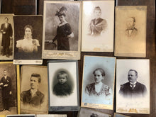 Load image into Gallery viewer, Antique Photo Lot Mostly 1800s 1900s Foreign Including Austria