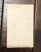 Load image into Gallery viewer, Mount Vesuvius Victim Plaster Cast / 1870s CDV Photo