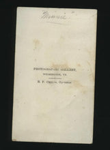 Load image into Gallery viewer, 1860s Post Mortem CDV Photo, Little Girl Named Minnie, Possible Full ID
