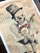 Load image into Gallery viewer, Skeleton Calendar: An Old Melody