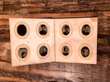 Load image into Gallery viewer, Miniature 1860s Photo Album with 60 Original Tintypes
