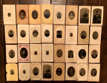 Load image into Gallery viewer, Lot of Civil War Era & 1870s Tintypes